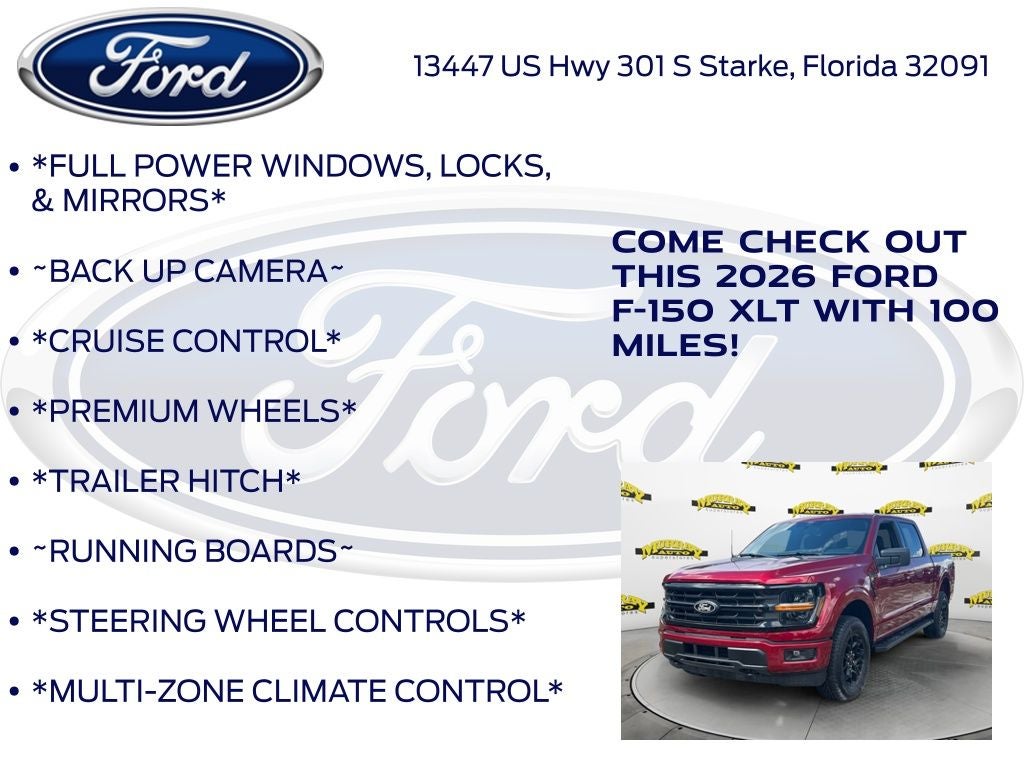 2026 Ford F-150 XLT 301A