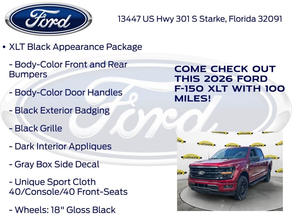 2026 Ford F-150 XLT 301A