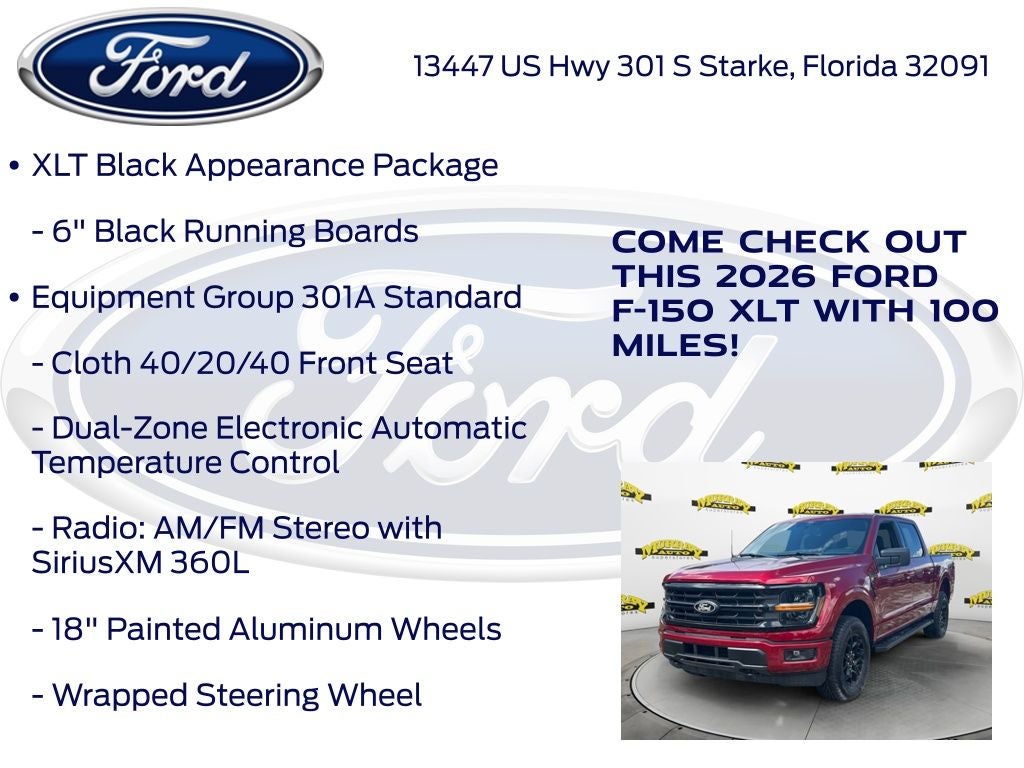 2026 Ford F-150 XLT 301A