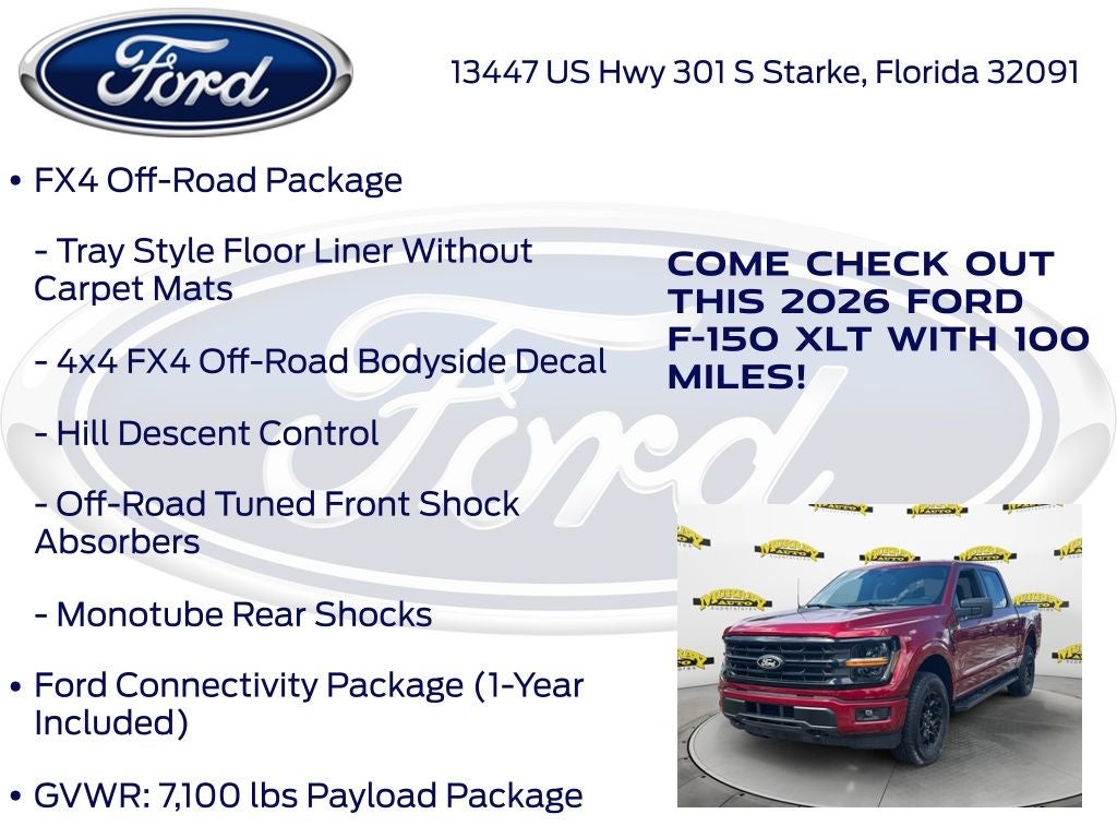 2026 Ford F-150 XLT 301A