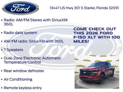 2026 Ford F-150 XLT 301A