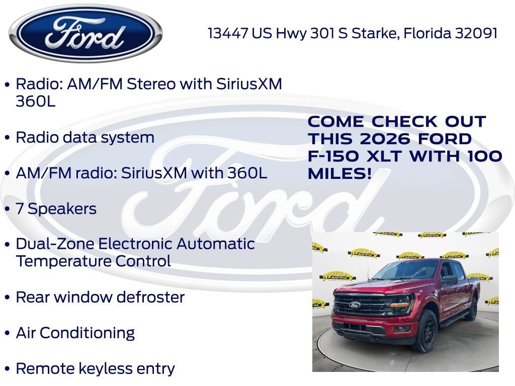 2026 Ford F-150 XLT 301A
