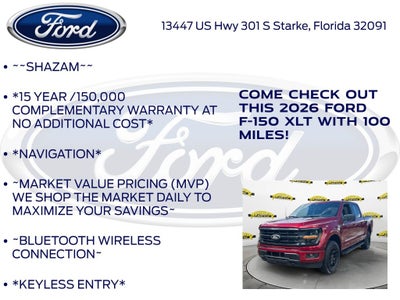 2026 Ford F-150 XLT 301A