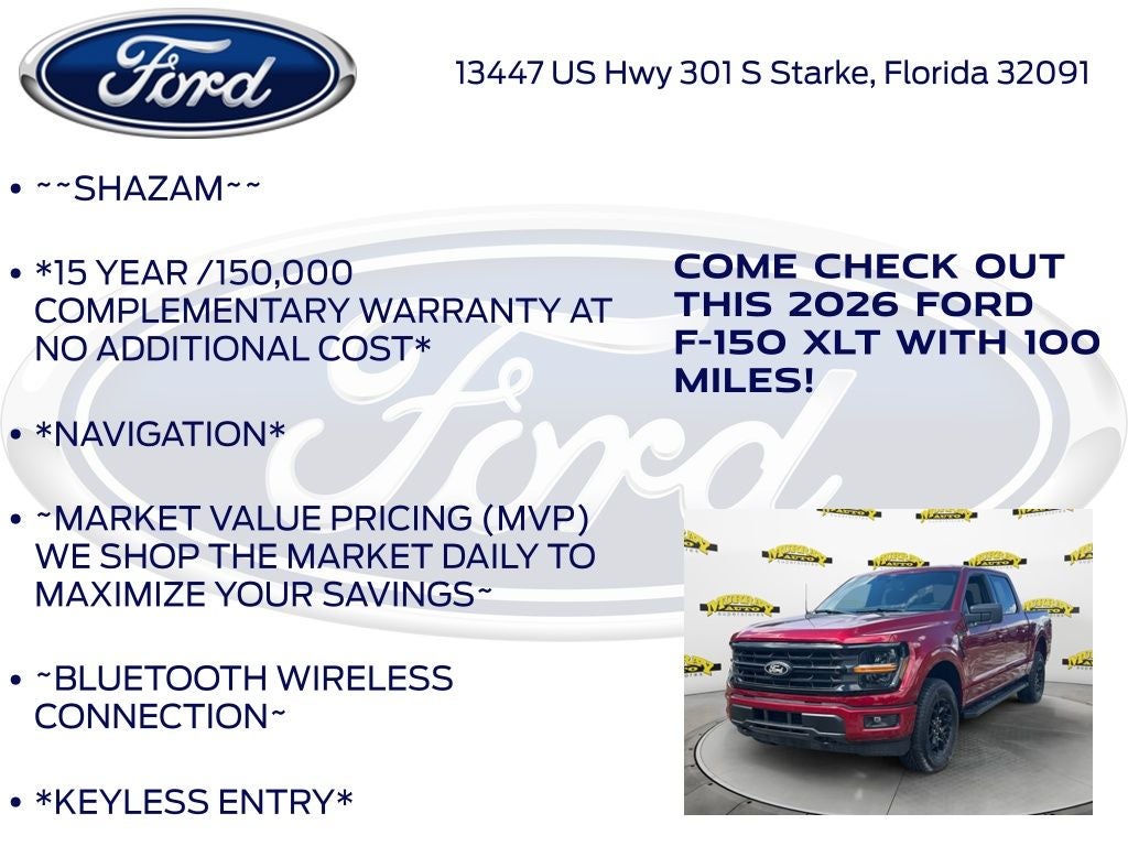 2026 Ford F-150 XLT 301A