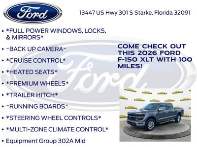 2026 Ford F-150 XLT 302A