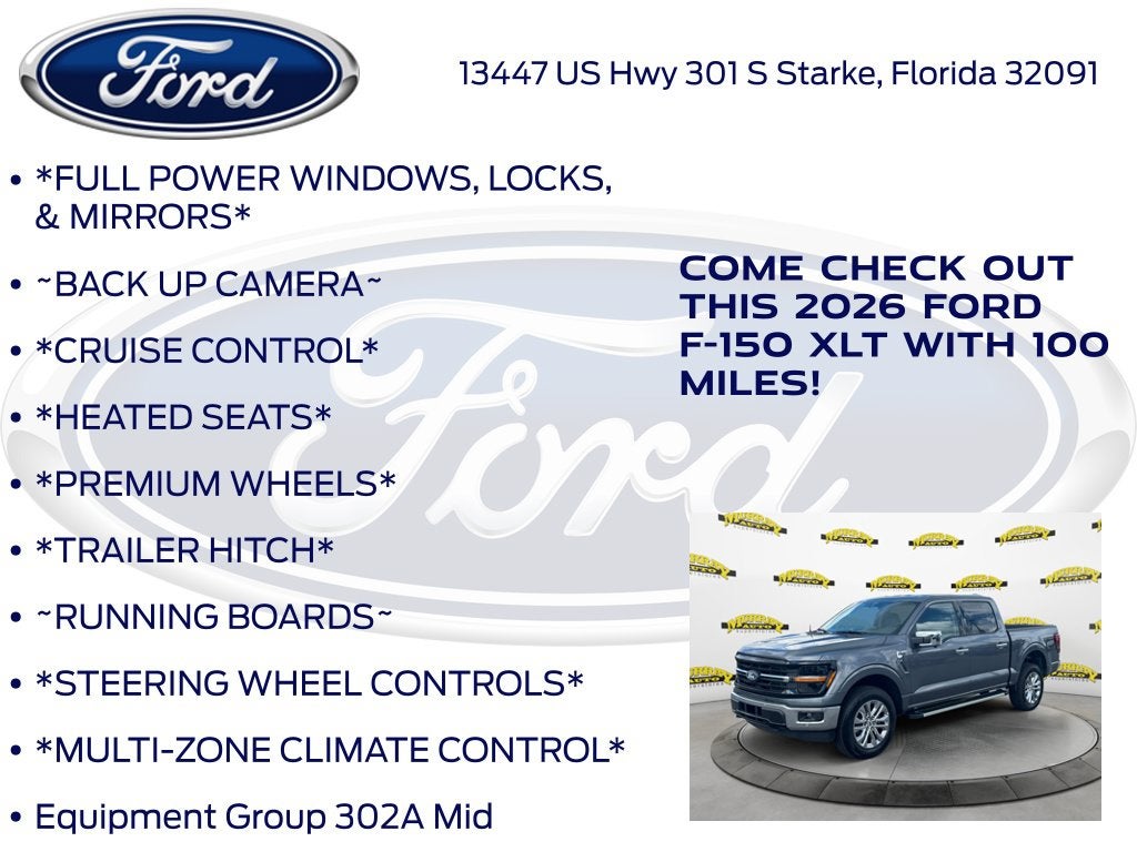 2026 Ford F-150 XLT 302A