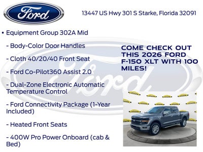 2026 Ford F-150 XLT 302A