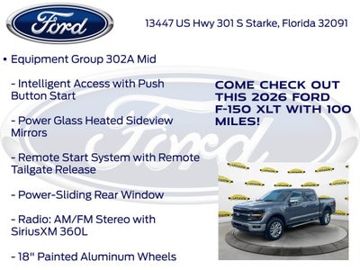 2026 Ford F-150 XLT 302A