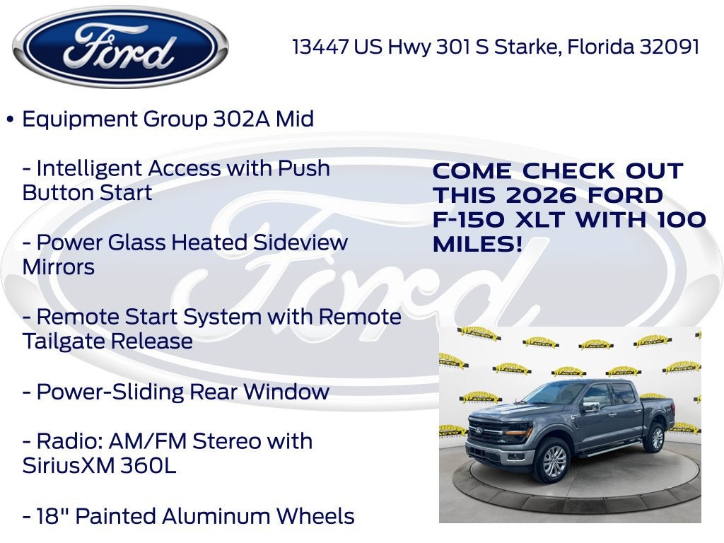 2026 Ford F-150 XLT 302A