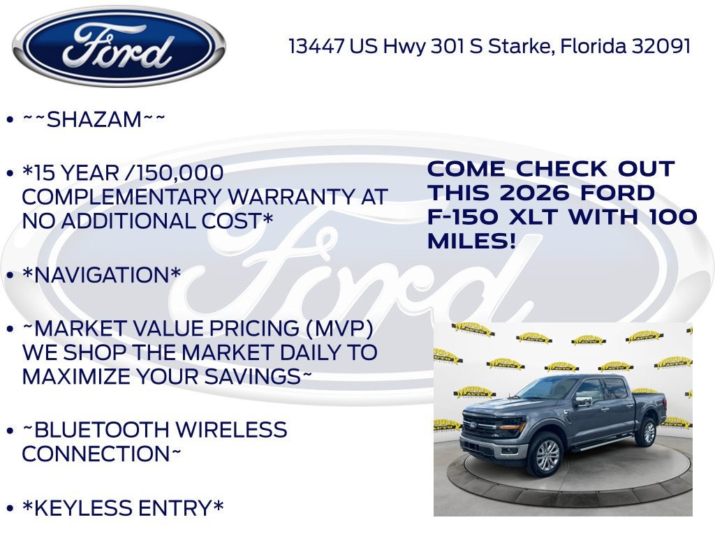 2026 Ford F-150 XLT 302A