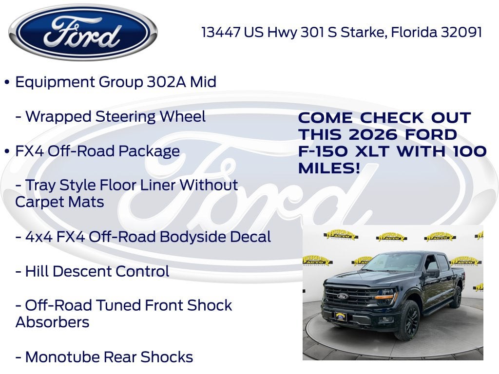 2026 Ford F-150 XLT 302A