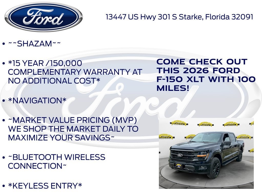 2026 Ford F-150 XLT 302A
