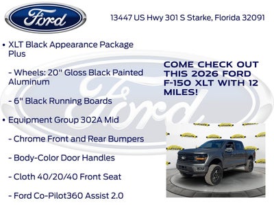 2026 Ford F-150 XLT 302A