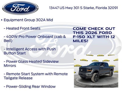 2026 Ford F-150 XLT 302A