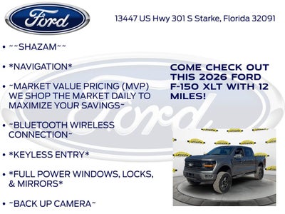 2026 Ford F-150 XLT 302A