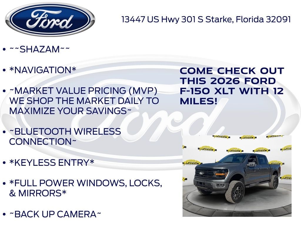 2026 Ford F-150 XLT 302A