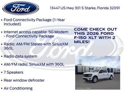 2026 Ford F-150 XLT 300A