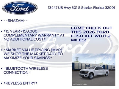 2026 Ford F-150 XLT 300A