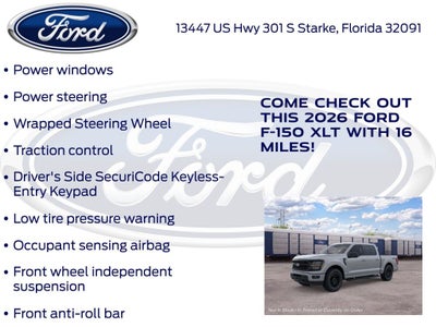 2026 Ford F-150 XLT 301A