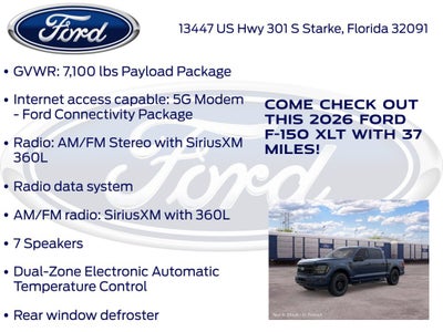 2026 Ford F-150 XLT 301A