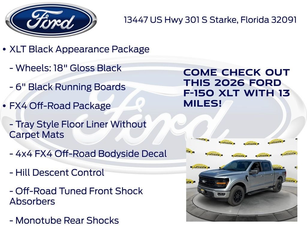 2026 Ford F-150 XLT 301A