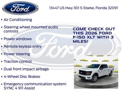 2026 Ford F-150 XLT 300A