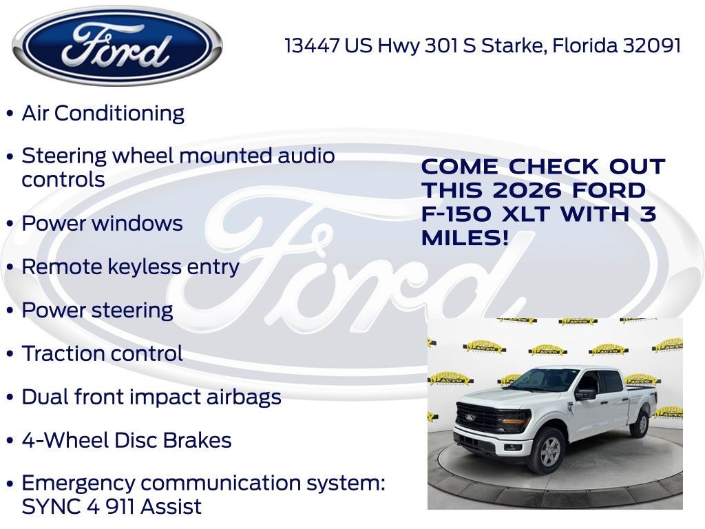 2026 Ford F-150 XLT 300A