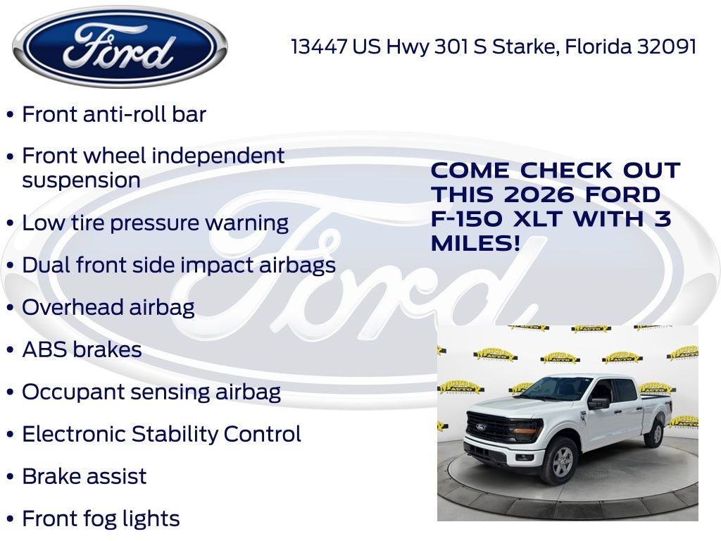 2026 Ford F-150 XLT 300A