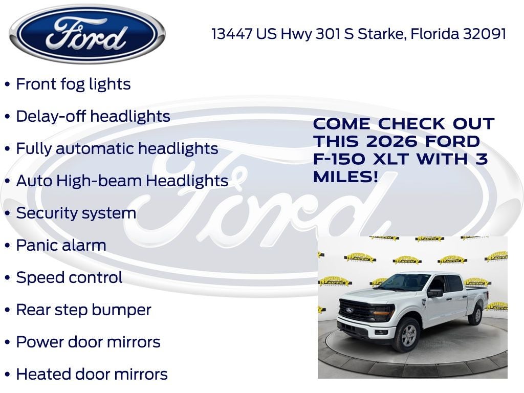2026 Ford F-150 XLT 300A
