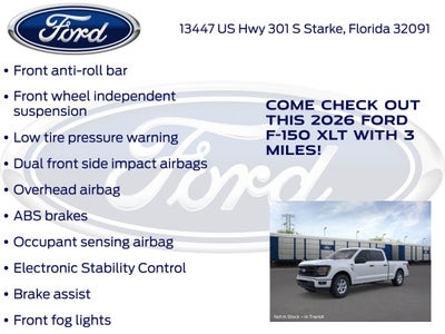 2026 Ford F-150 XLT 300A