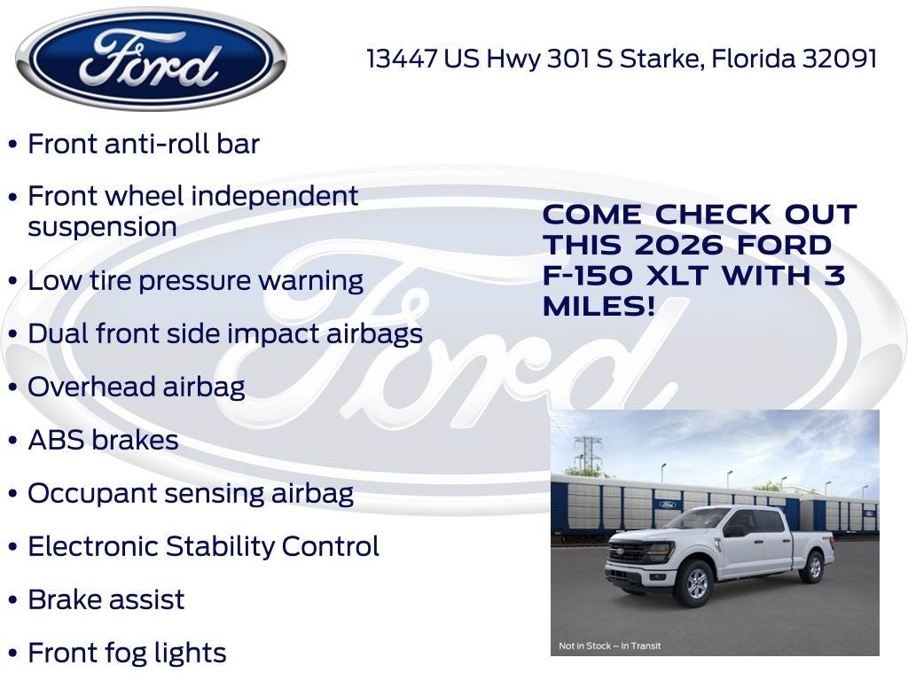 2026 Ford F-150 XLT 300A