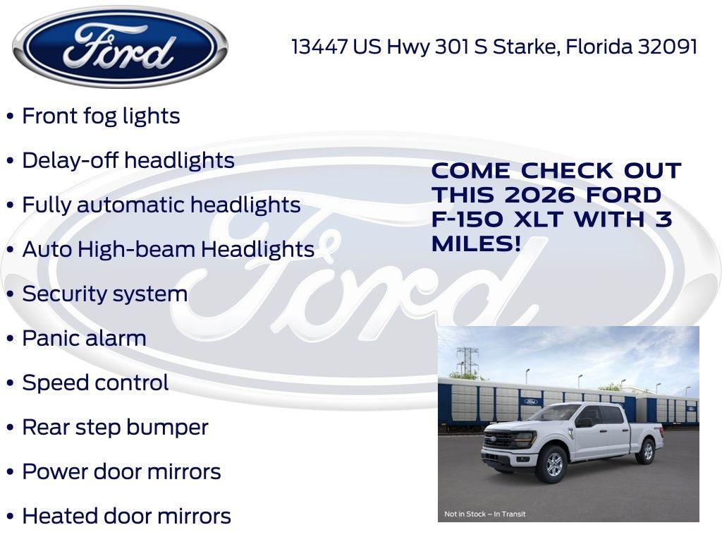 2026 Ford F-150 XLT 300A