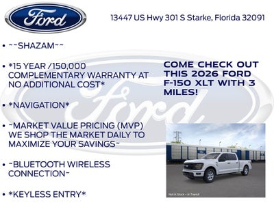 2026 Ford F-150 XLT 300A