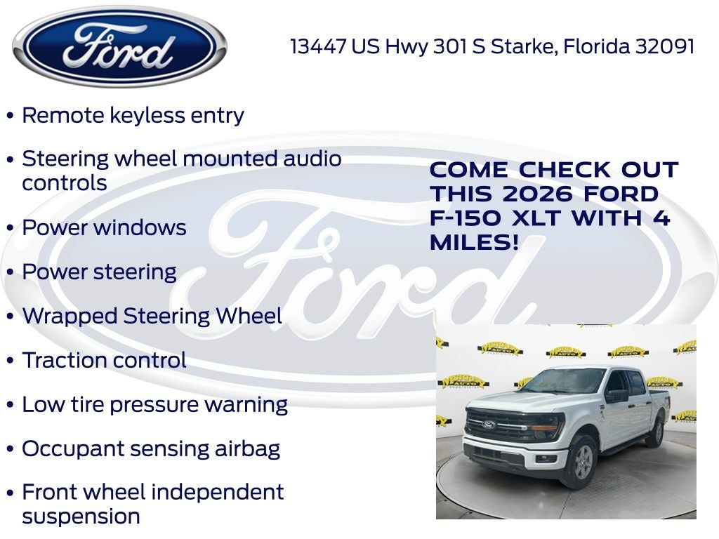 2026 Ford F-150 XLT 301A