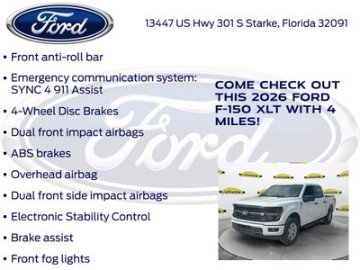 2026 Ford F-150 XLT 301A