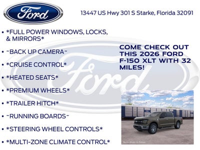 2026 Ford F-150 XLT 301A