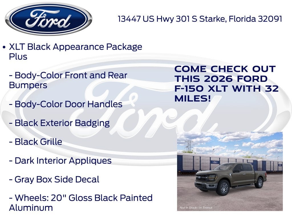 2026 Ford F-150 XLT 301A