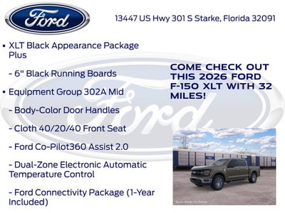 2026 Ford F-150 XLT 301A