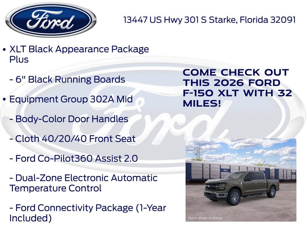 2026 Ford F-150 XLT 301A