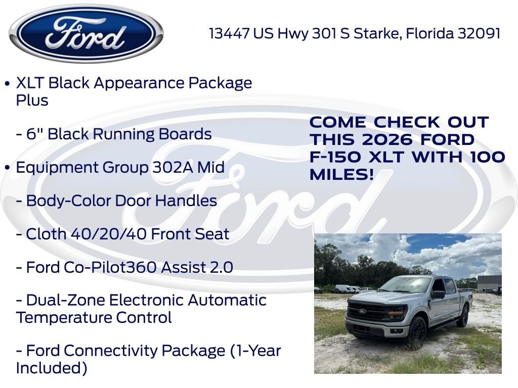 2026 Ford F-150 XLT 302A