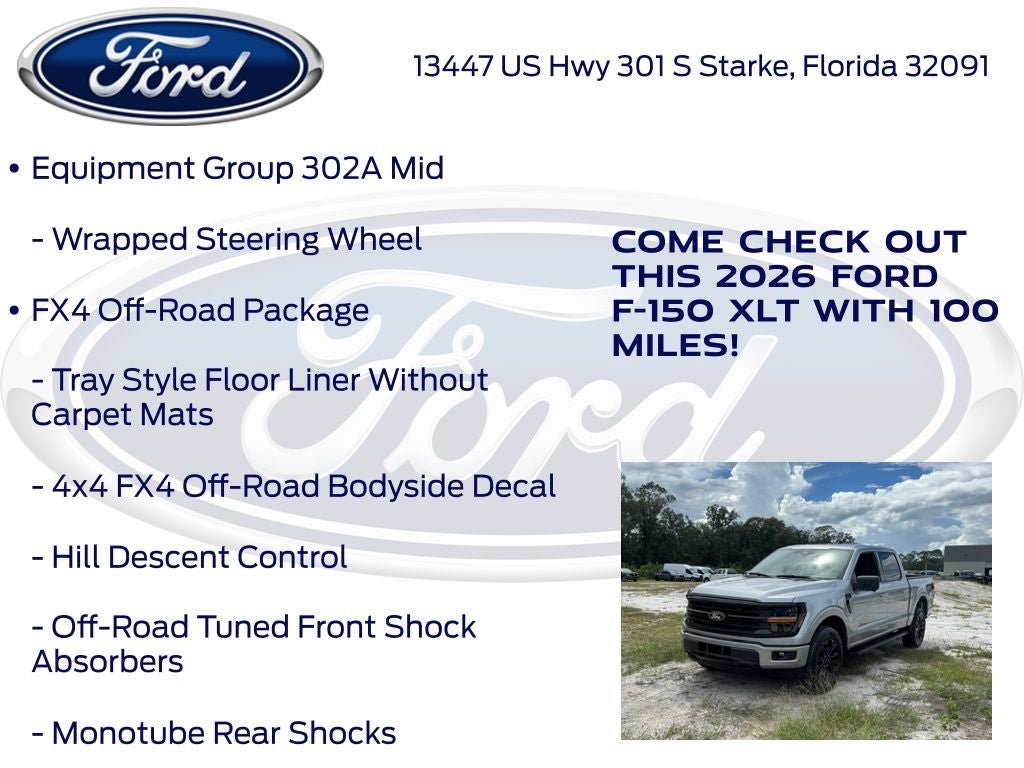 2026 Ford F-150 XLT 302A