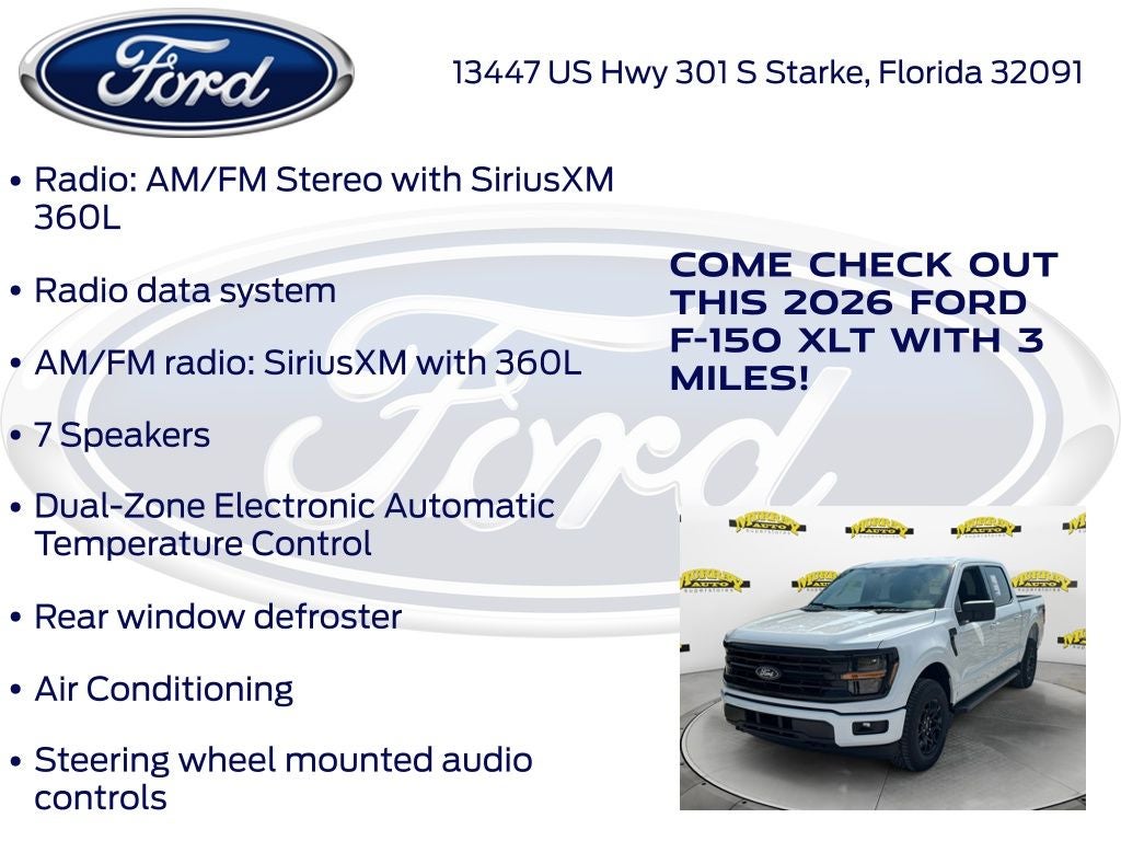 2026 Ford F-150 XLT 301A