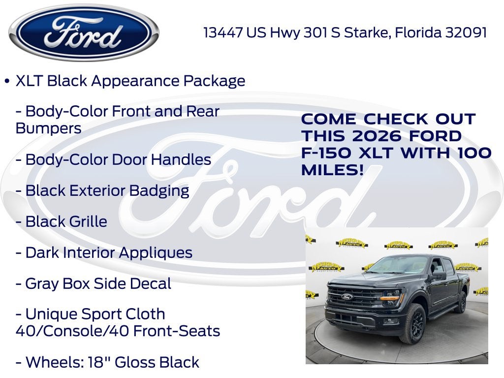 2026 Ford F-150 XLT 301A
