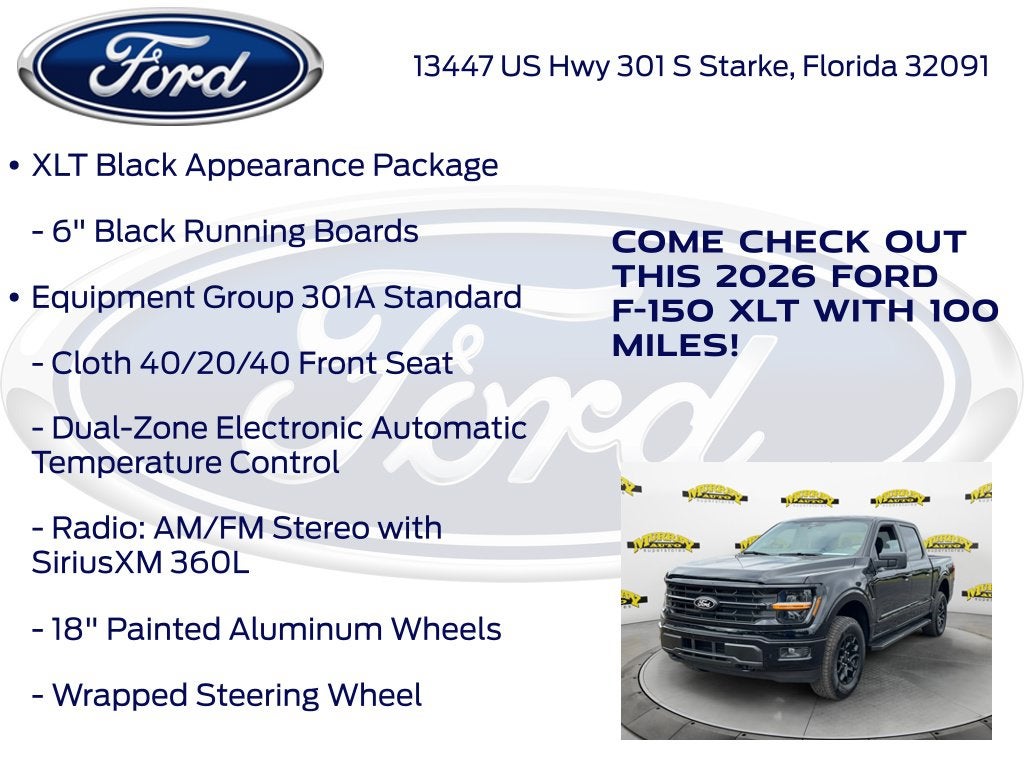 2026 Ford F-150 XLT 301A