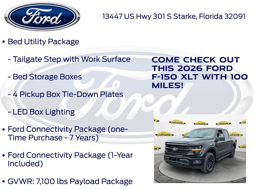 2026 Ford F-150 XLT 301A