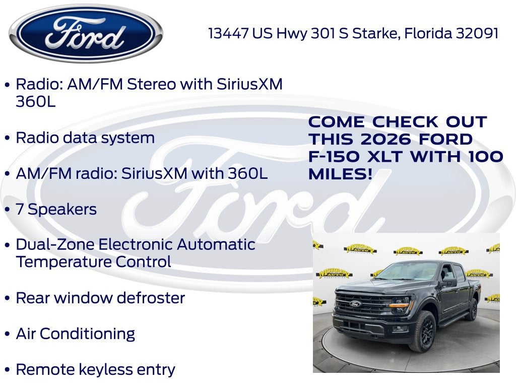 2026 Ford F-150 XLT 301A