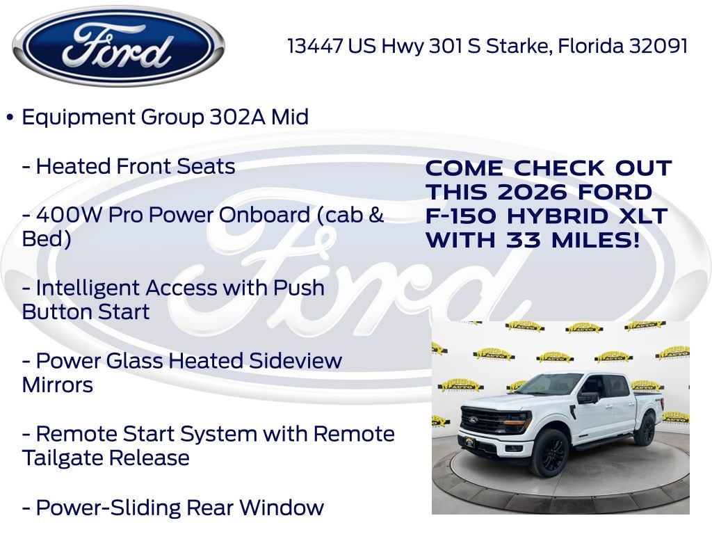 2026 Ford F-150 XLT 302A