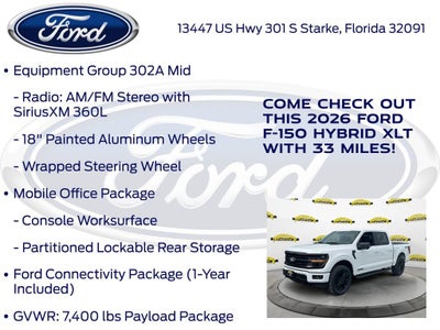 2026 Ford F-150 XLT 302A