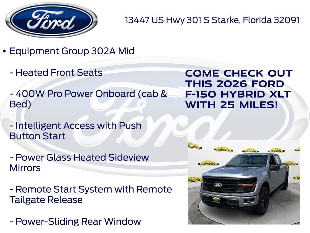 2026 Ford F-150 XLT 302A