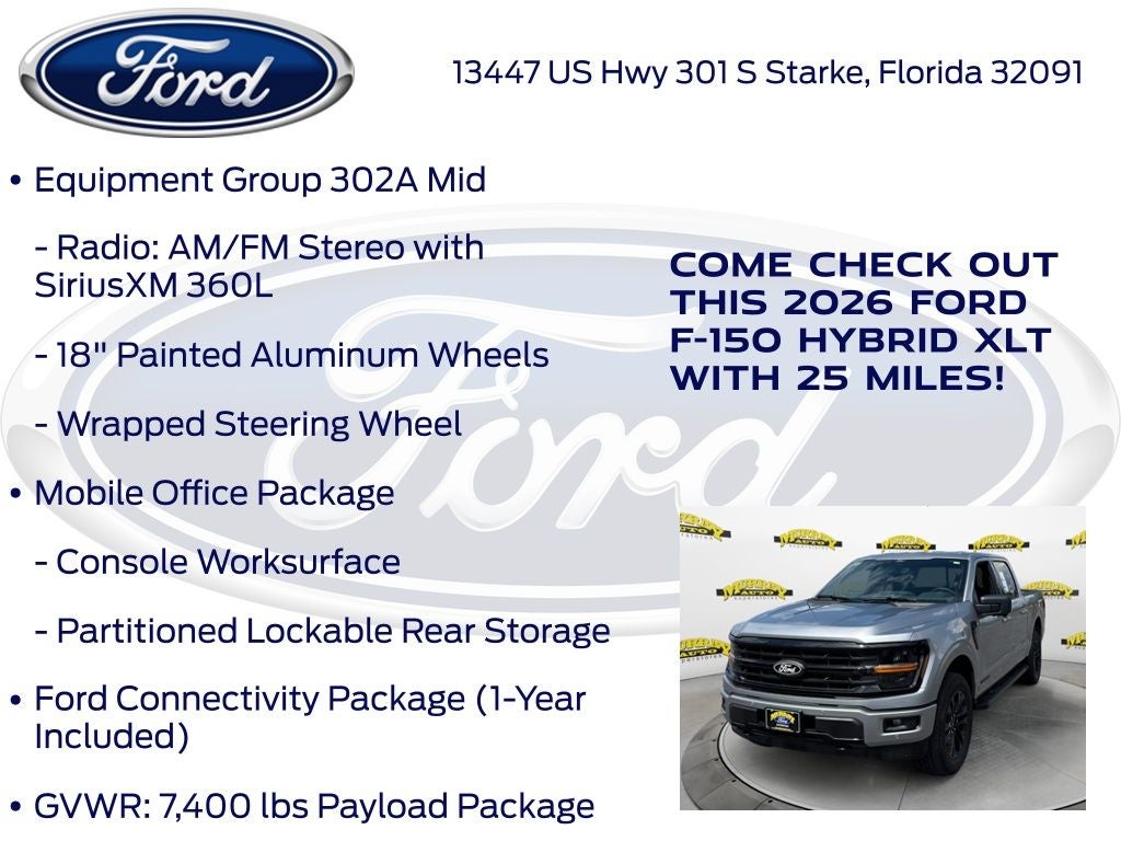 2026 Ford F-150 XLT 302A